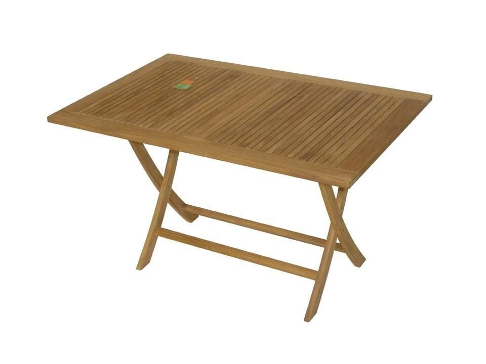 Dikdörtgen Teak Masa 85x130 Cm