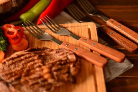 Geti - 4 Parça Steak Çatali