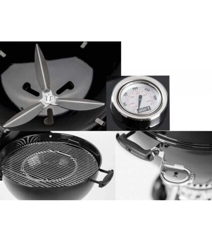 Weber Master Touch GBS 57 Cm Kömürlü Mangal Siyah E-5750