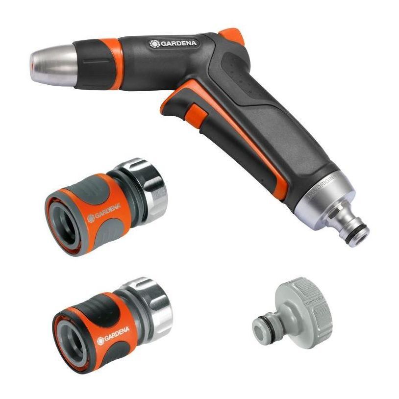 Gardena 18298-20 Premium Sulama-Temizleme Tabancası ve Hortum Bağlantısı Seti