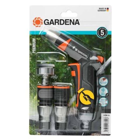 Gardena 18298-20 Premium Sulama-Temizleme Tabancası ve Hortum Bağlantısı Seti