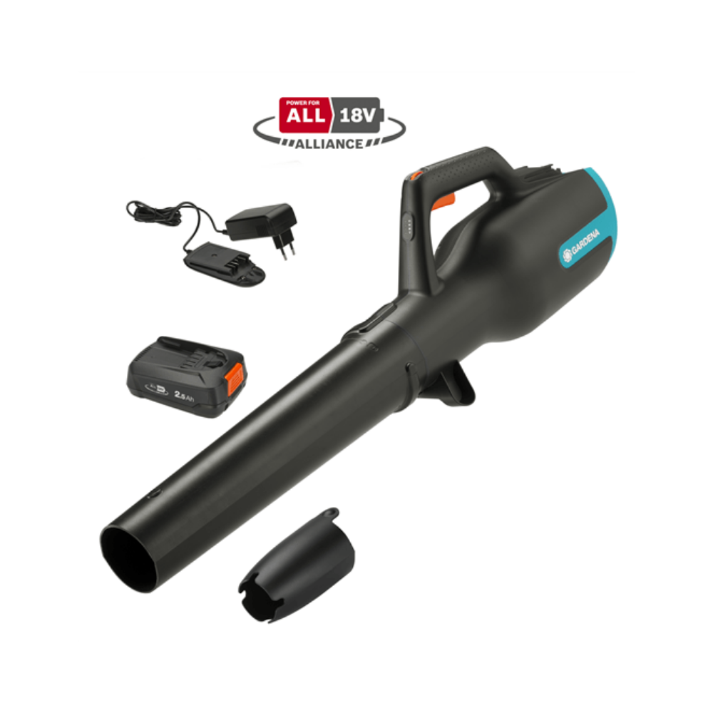 Gardena 14890-20 Akülü Üfleyici PowerJet 18V P4A Hazır Set