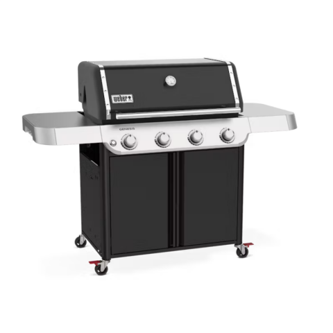 Weber Genesis E-415 Gazlı Mangal Siyah