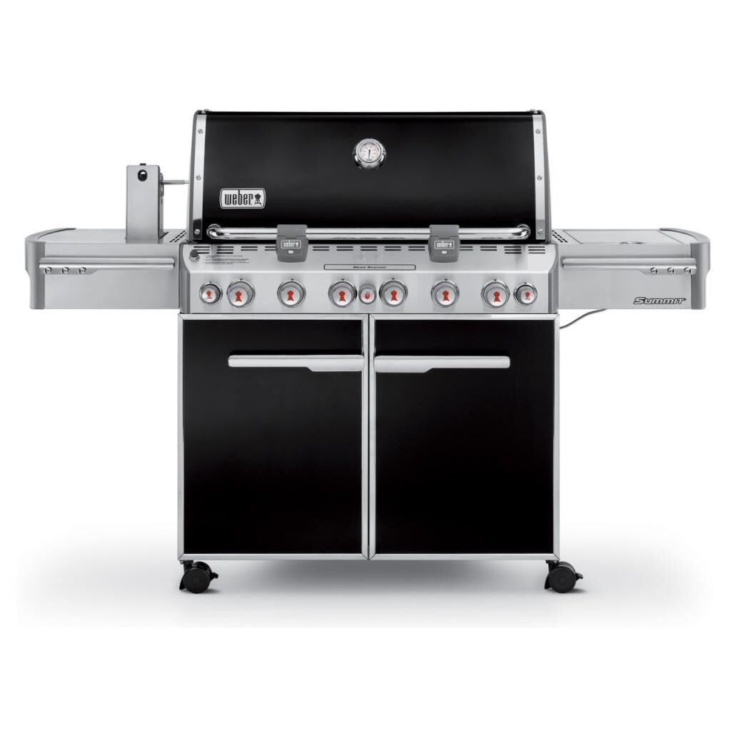 Weber Summit E-670 GBS Gazlı Mangal Siyah
