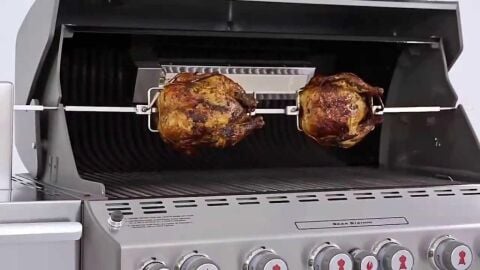 Weber Summit E-670 GBS Gazlı Mangal Siyah