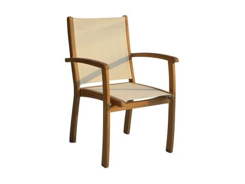 Rivera İstiflenir Teak Koltuk