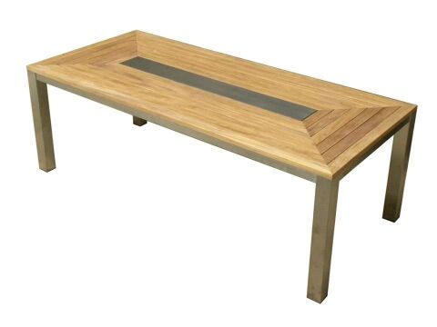 Signature Teak Masa 100x220 Cm