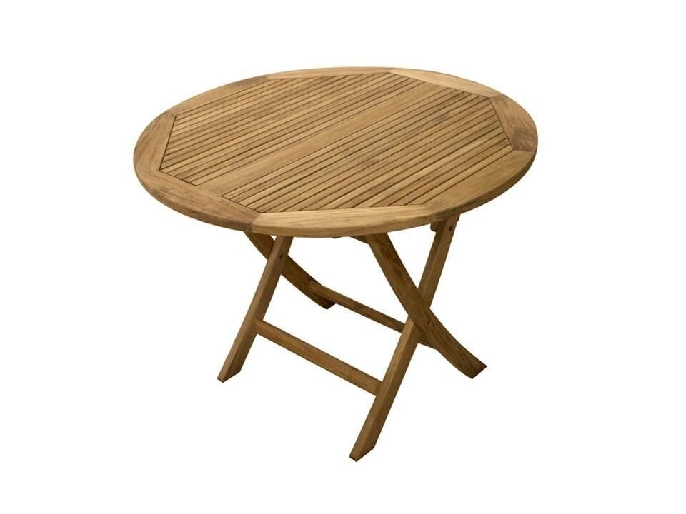 Yuvarlak Teak Masa 100 Cm