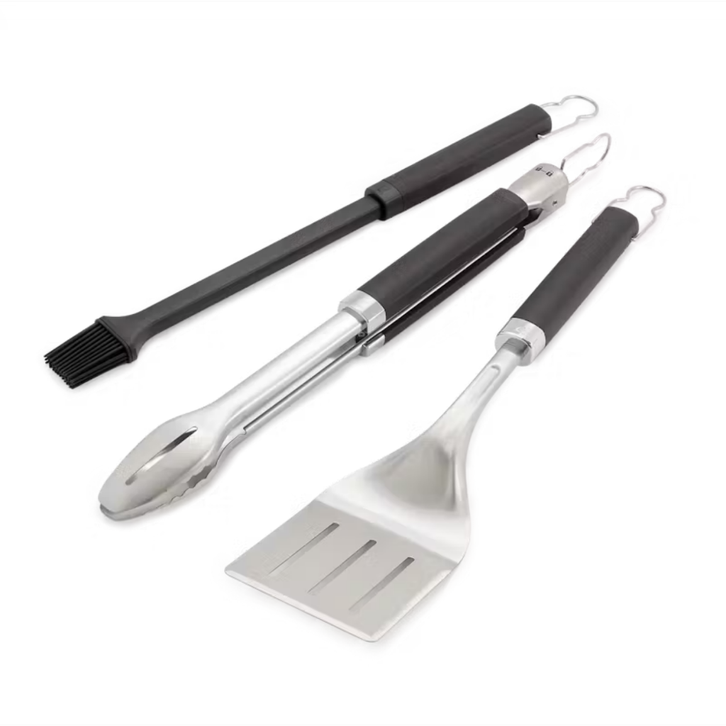 Weber Hassas Izgara Aksesuar Seti Maşa,Spatula,Sos Fırçası