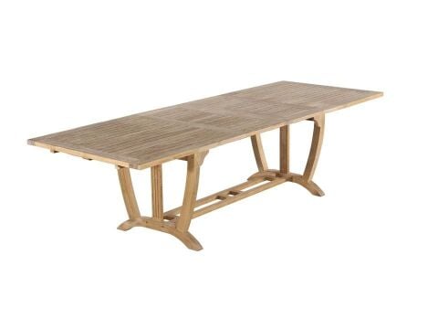 Royal Teak Dikdörtgen Masa 105x220/310 Cm