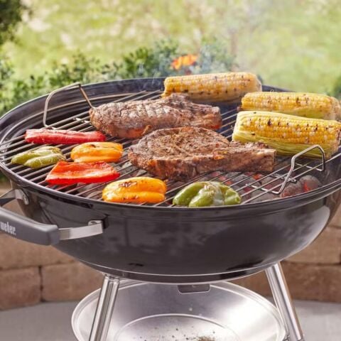 Weber Compact Kettle Ø 57 Cm Kömürlü Mangal | Barbekü Siyah