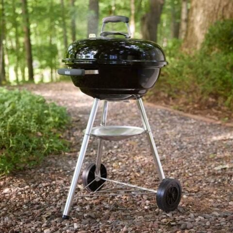 Weber Compact Kettle Ø 47 Cm Kömürlü Mangal | Barbekü Siyah