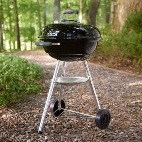 Weber Compact Kettle Ø 47 Cm Kömürlü Mangal | Barbekü Siyah