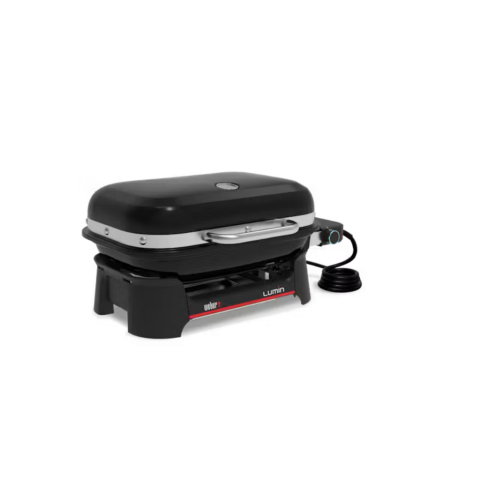 Lumin Compact Elektrikli Mangal | Barbekü Siyah
