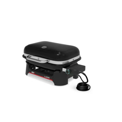 Lumin Compact Elektrikli Mangal | Barbekü Siyah