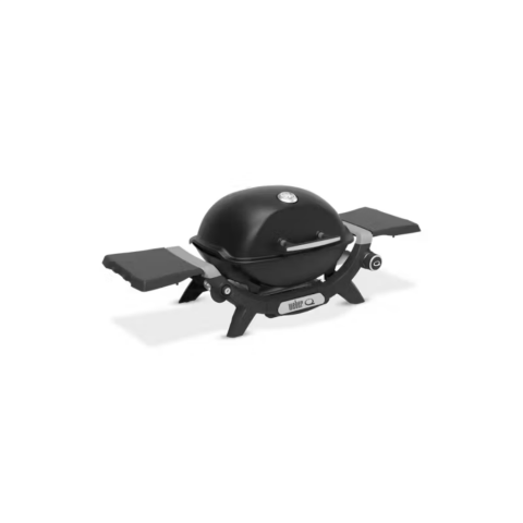 Weber Q 1200N Yan Sehpalı Gazlı Mangal Siyah