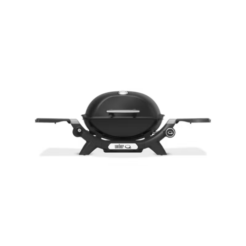 Weber Q 1200N Yan Sehpalı Gazlı Mangal Siyah