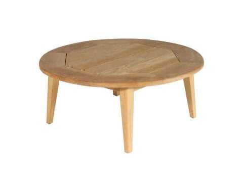Piedra Yuvarlak Teak Sehpa