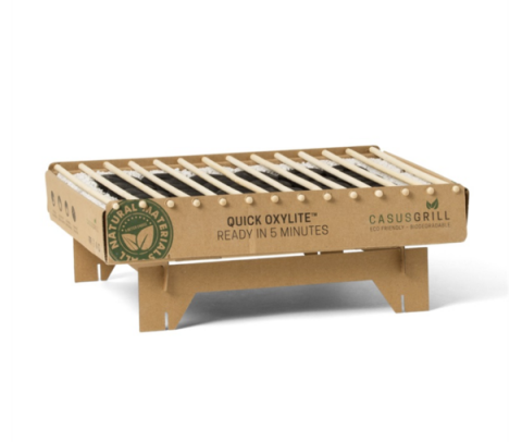 Casus Grill Tek Kullanımlık Hazır Kullan At Kömürlü Mangal