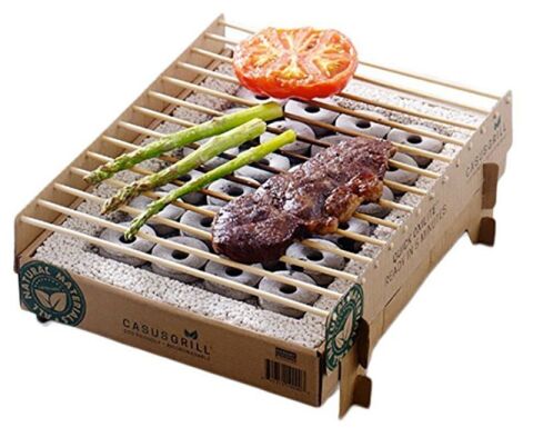 Casus Grill Tek Kullanımlık Hazır Kullan At Kömürlü Mangal