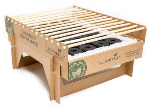 Casus Grill Tek Kullanımlık Hazır Kullan At Kömürlü Mangal