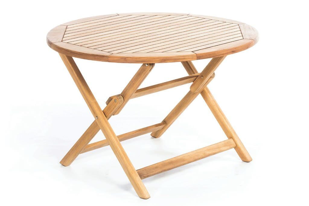 Truva 110 Cm Iroko Bahçe Masası