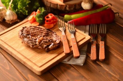 Geti - 4 Parça Steak Çatali