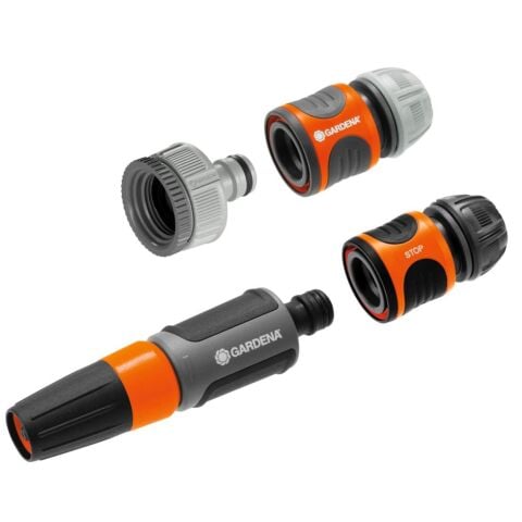 Gardena 18295-20 Basic Sulama-Temizleme Ucu ve Hortum Bağlantısı Seti