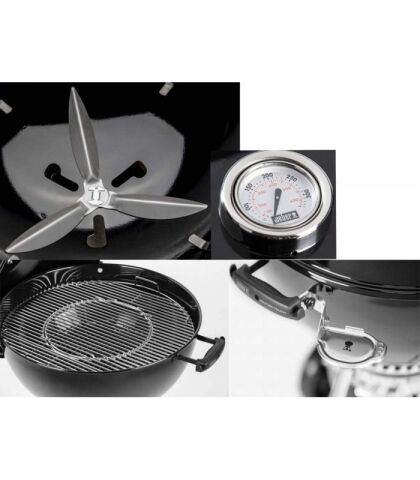 Weber Master Touch GBS 57 Cm Kömürlü Mangal Siyah E-5750