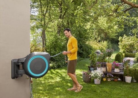 Gardena 18620-20 Duvara Monte Hortum Kutusu RollUp ML 25 Mt.