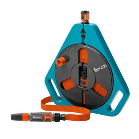 Gardena 00757-20 Roll-Fix Toplama Kutulu Yassı Hortum 20 Mt.