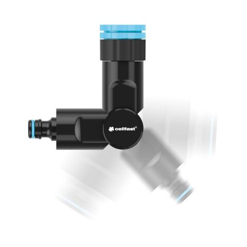 Cellfast Ergo Çok Amaçlı Açılı Konnektör Musluk Bağlantı Aparatı G1/2'' - G3/4'' - G1''