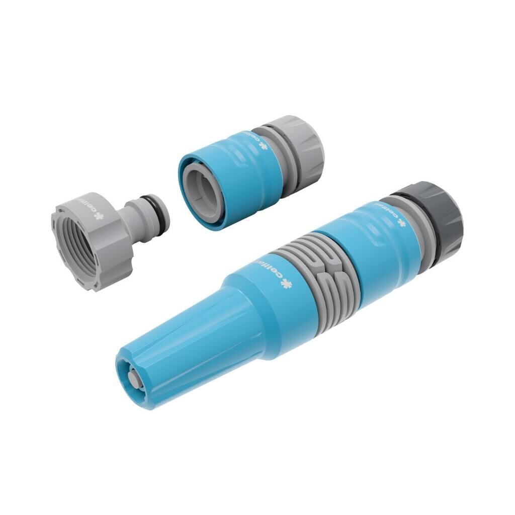 Cellfast Cellpro Ideal Ayarlanabilir Hortum Sulama Başlığı Seti 1/2''