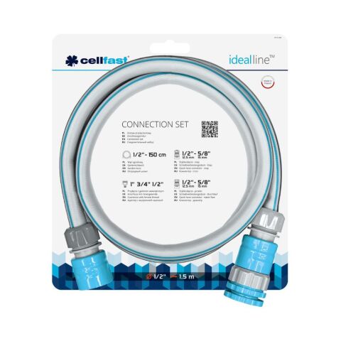 Cellfast Ideal Hortum Bağlantı Seti 1/2'' 150 cm