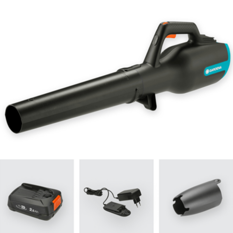 Gardena 14890-20 Akülü Üfleyici PowerJet 18V P4A Hazır Set
