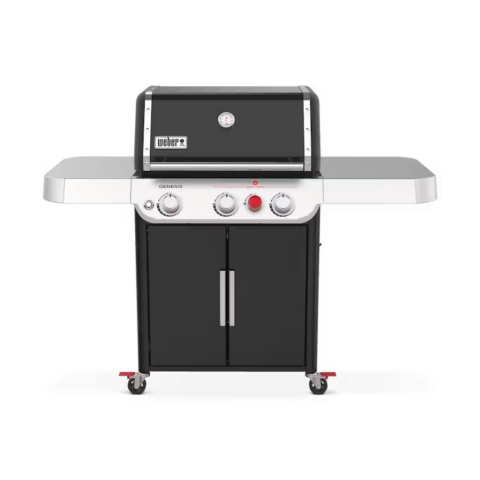 Weber Genesis E-325S Gazlı Mangal Siyah
