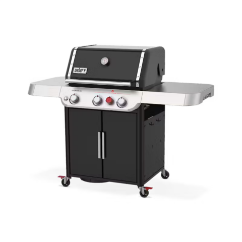 Weber Genesis E-325S Gazlı Mangal Siyah
