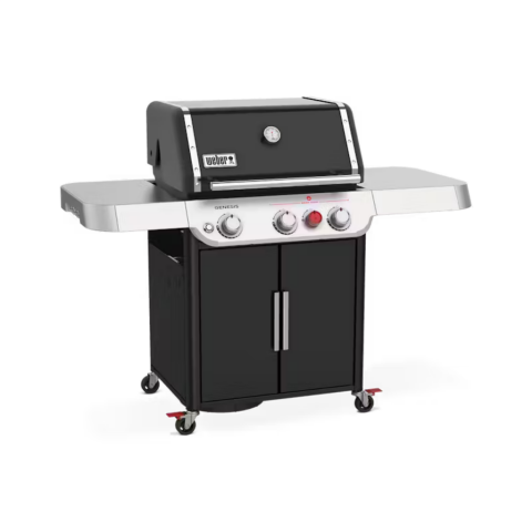 Weber Genesis E-325S Gazlı Mangal Siyah