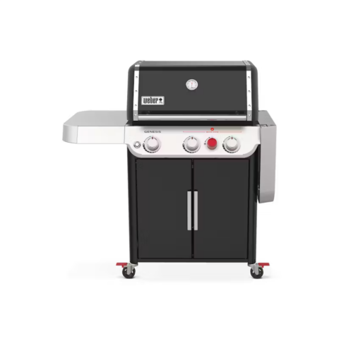 Weber Genesis E-325S Gazlı Mangal Siyah
