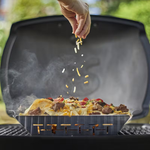 Weber Mangal Deluxe Paslanmaz Çelik Mangal Tavası Küçük