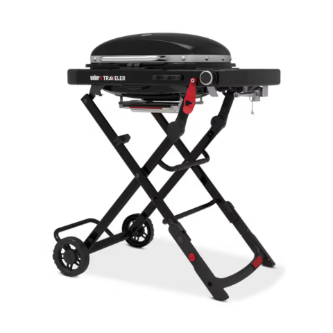Weber Mangal Traveler Compact Gazlı Mangal Siyah